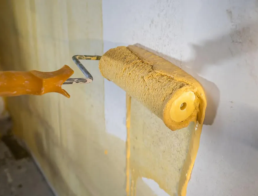 Sauswerk met de roller